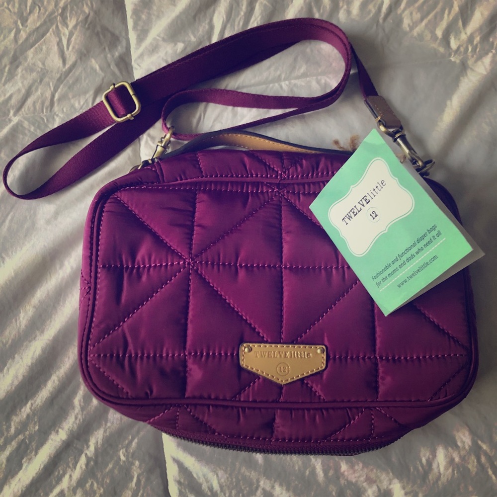 Twelve Little Diaper clutch